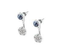 Sagapò Orecchini Pendenti Donna Acciaio Cuore Farfalla Fiore Sagapo