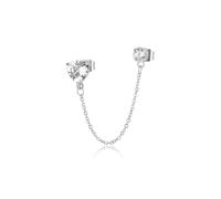 S'Agapõ Orecchino Donna In Acciaio Con Simbolo Cuore | Collezione Dazzly - SDZ138