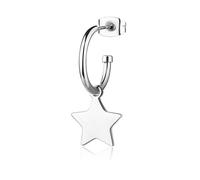S'agapõ Orecchino Singolo Acciaio Star Smile Ssm023 - Orecchino
