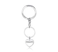 S'Agapõ Portachiavi Donna in Acciaio | Collezione Happy - SHAP01