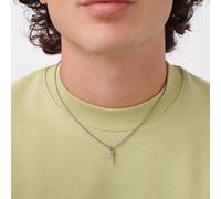 S'AGAPO ROGUE COLLANA DA UOMO IN ACCIAIO CON CIONDOLO CORNETTO SRG37 (3754)