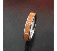 SAGAPO SAG34 ANELLO Sagapò CUORI Arancione S'agapo
