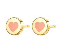 S'Agapõ S'agapõ Orecchini Donna, Orecchini A Lobo in Acciaio | Collezione Click - Sck54 Donna, Orecchini A Lobo in Acciaio con Simbolo Cuore | Collezione Click - SCK54