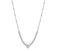 S'AGAPO STELLAR COLLANA DA DONNA IN ACCIAIO CON SFERE E CUORE SSE10 (3556)