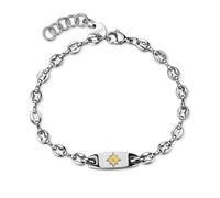 S'AGAPO TITAN BRACCIALE DA UOMO IN ACCIAIO CON ROSA DEI VENTI STI23 (3748)