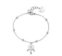 S'AGAPO WITCH BRACCIALE DA DONNA IN ACCIAIO CON ACCHIAPPASOGNI SWH19 (3585)
