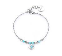 S'AGAPO WITCH BRACCIALE DA DONNA IN ACCIAIO CON OCCHIO PORTAFORTUNA SWH11 (3581)