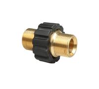 SagaSave 1 adattatore per idropulitrice M22 maschio a M22 maschio a pressione rapida in ottone filettatura interna a sgancio rapido tubo parti di collegamento, nucleo di spina da 14 mm