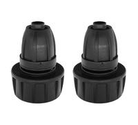 SagaSave 2 connettori per tubo di irrigazione a goccia, filettatura femmina G3/4 a adattatore per rubinetto da giardino da 3/8", raccordi per tubo flessibile a goccia per sistema di irrigazione da