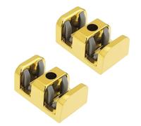 SagaSave 2 fermaporta anti-collisione per doccia, 8 mm, oro, tipo a vite