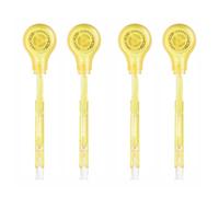 SagaSave 4 correttori a nastro di ricarica, 5 mm x 6 m, per la scuola, per scrivere diari, annotare penne ergonomiche (YL)