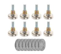 SagaSave 8 livellatori per mobili, piedini di livellamento regolabili con feltrini per mobili, sedie, tavoli, gambe della sedia