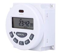 SagaSave L701-220V Mini Timer Digitale LCD Programmabile per Scaldabagno, Lanterne Stradali e Scatole Elettriche