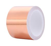 SagaSave Nastro autoadesivo in pellicola di rame, EMI e RFI, nastro di schermatura conduttivo su un lato contro le lumache, per riparazioni elettriche, messa a terra, interni domestici, strumenti