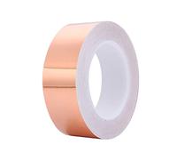 SagaSave Nastro di rame autoadesivo, 20 m x 35 mm, EMI Kapton, per giardini, messa a terra, strumenti musicali