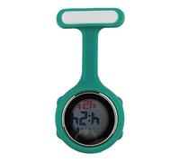 SagaSave Orologio da Infermiere, Orologio da Taschino con Display Digitale, Silenzioso, Elettronico, Luminoso, con Perno/Clip, per Infermieri, Medici, Donne e Uomini
