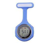 SagaSave Orologio da Infermiere, Orologio da Taschino con Display Digitale, Silenzioso, Elettronico, Luminoso, con Perno/Clip, per Infermieri, Medici, Donne e Uomini
