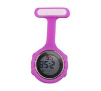 SagaSave Orologio da Infermiere, Orologio da Taschino con Display Digitale, Silenzioso, Elettronico, Luminoso, con Perno/Clip, per Infermieri, Medici, Donne e Uomini