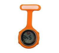 SagaSave Orologio da Infermiere, Orologio da Taschino con Display Digitale, Silenzioso, Elettronico, Luminoso, con Perno/Clip, per Infermieri, Medici, Donne e Uomini
