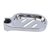 SagaSave - Portasapone da doccia, in ABS, portasapone con clip e vassoio regolabile, pratico gadget da bagno, 3 scomparti