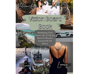 Sage Drip Vision Board Book (Tascabile)