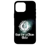 Sage For A Clean Slate Spiritual Citazione Guarigione Energia Guaritore Custodia per iPhone 16 Pro Max