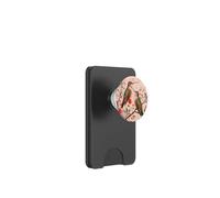 Sage Green Wildflower Hummingbird Pink Humming Bird Flower PopSockets PopWallet per MagSafe