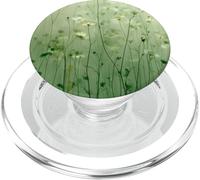 Sage Green Wildflower Pattern Aesthetic Garden Flower Bloom PopSockets PopGrip per MagSafe