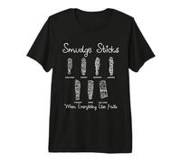 Sage Smudge Sticks Spiritual Erbe Healing Pagan Wiccan Maglietta Premium