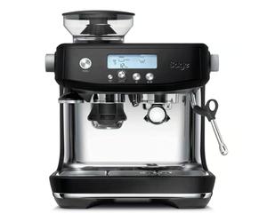 Sage - The Barista Pro - Macchina Caffè in Grani con Macinacaffè Integrato a 30 Impostazioni, Pompa a 15 Bar, Riscaldamento ThermoJet in 3 Secondi e Schiumatura Manuale del Latte - Tartufo Nero