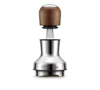 Sage - The Distribution Duo 54mm - Distributore e Livellatore per Caffè 2 in 1 - Pin Regolabili e Altezza, Compatibile con Portafiltro 54mm delle Macchine da Caffè - Legno di Noce Premium
