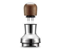 Sage - The Distribution Duo 54mm - Distributore e Livellatore per Caffè 2 in 1 - Pin Regolabili e Altezza, Compatibile con Portafiltro 54mm delle Macchine da Caffè - Legno di Noce Premium