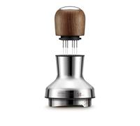 Sage - The Distribution Duo 58mm - Distributore e Livellatore per Caffè 2 in 1 - Pin Regolabili e Altezza, Compatibile con Portafiltro 58mm delle Macchine da Caffè - Legno di Noce Premium