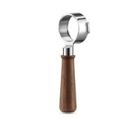 Sage - The Naked Portafilter 58mm - Portafiltro Senza Fondo per Macchina da Caffè Espresso - Aiuto Visivo per Estrazione, Manico Ergonomico, Compatibile con Portafiltri 58mm - Legno di Noce Premium