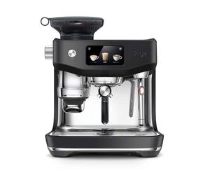 Sage The Oracle Jet - Macchina Da Caffè Espresso Professionale Da Casa Con Macinacaffè Integrato - Montalatte Manuale E Automatico - Sistema Doppia Caldaia, 1600 W, 14 Programmi - Tartufo Nero