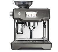 Sage The Oracle Touch, Macchina Caffè con Montalatte, Acciaio Inox Nero | Doppia Caldaia PID, Macine Coniche 45 Impostazioni, Portafiltro 58mm Dose 22g; Macinatura, Dosaggio e Pressatura Automatici