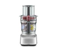Sage - Paradice 9 Robot da Cucina - Con Kit per Tagliare a Dadini, Lama a S, Tritatutto Reversibile, Affettatrice Regolabile e Lama per Impasto, Acciaio Inox Spazzolato