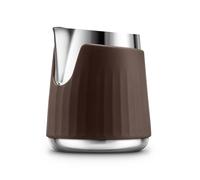 Sage - The Pro Control Jug - Brocca per Latte senza Manico da 420 ml per Latte Art - Beccuccio Professionale, Silicone Termoresistente, Apertura Angolata, per Macchina da Caffè Sage - Acciaio Inox