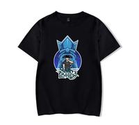 Sageam Anime Korean Solo Leveling Maniche Corte Sung Jin-Woo T-Shirt Summer Hip Hop Unisex Street Tees