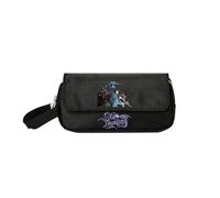 Sageam Anime Solo Leveling Merch Pencil Case, Canvas Flap doppio portamatite per ragazzi ragazze adolescenti