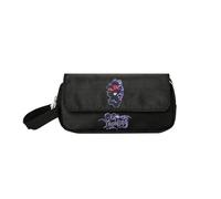 Sageam Anime Solo Leveling Merch Pencil Case, Canvas Flap doppio portamatite per ragazzi ragazze adolescenti