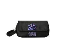 Sageam Anime Solo Leveling Merch Pencil Case, Canvas Flap doppio portamatite per ragazzi ragazze adolescenti