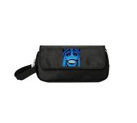 Sageam Anime Solo Leveling Merch Pencil Case, Canvas Flap doppio portamatite per ragazzi ragazze adolescenti
