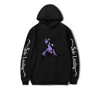 Sageam Solo Leveling Hoodie Anime Sweatshirt Sung Jin-Woo Felpe con Cappuccio Unisex Cartoon Pullover con Maniche Lunghe