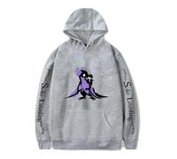 Sageam Solo Leveling Hoodie Anime Sweatshirt Sung Jin-Woo Felpe con Cappuccio Unisex Cartoon Pullover con Maniche Lunghe