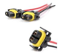 SageFurned 1 set 2 pin H8 H11 adattatore cablaggio auto per auto connettore cavo per fari HID LED fendinebbia lampadina femmina adattatore (adattatore per luce auto)