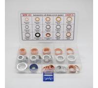 SageFurned 105 pezzi Kit di guarnizioni per cambio olio in rame con dimensioni m10 per guarnizioni robuste per General Motors auto e camion