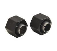 SageFurned 2 pinze di serraggio da 12,7 mm e 12 mm con dado per fresatrice Bosch DW621 DW616 DW618, ricambio per 2610906283 2610906287 326286-03