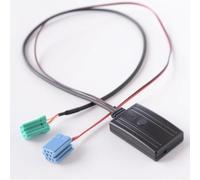 SageFurned Adattatore musicale AUX con 5.0 per Renault modelli 2005-2011, vivavoce senza fili, design compatto, nero