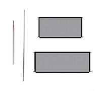 SageFurned Cancello di sicurezza per animali domestici, cancello di sicurezza per cani, barriera di sicurezza pieghevole per cani, rete di isolamento per auto, cancello per cucina, balcone al piano